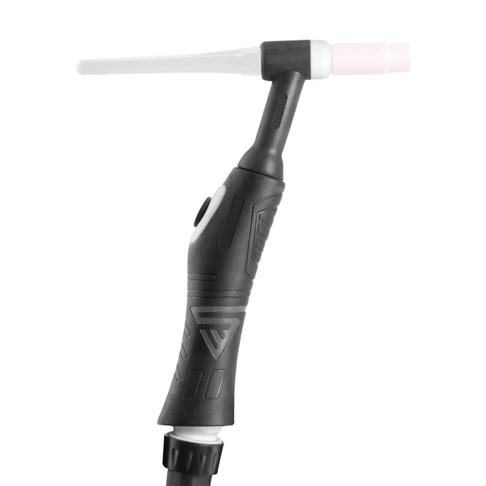 STAHLWERK WIG Schweißbrenner WP-26 mit 5 m Schlauchpaket bis 200 , gasgekühlt, 2-polig, ergonomisch / WIG Schweißen