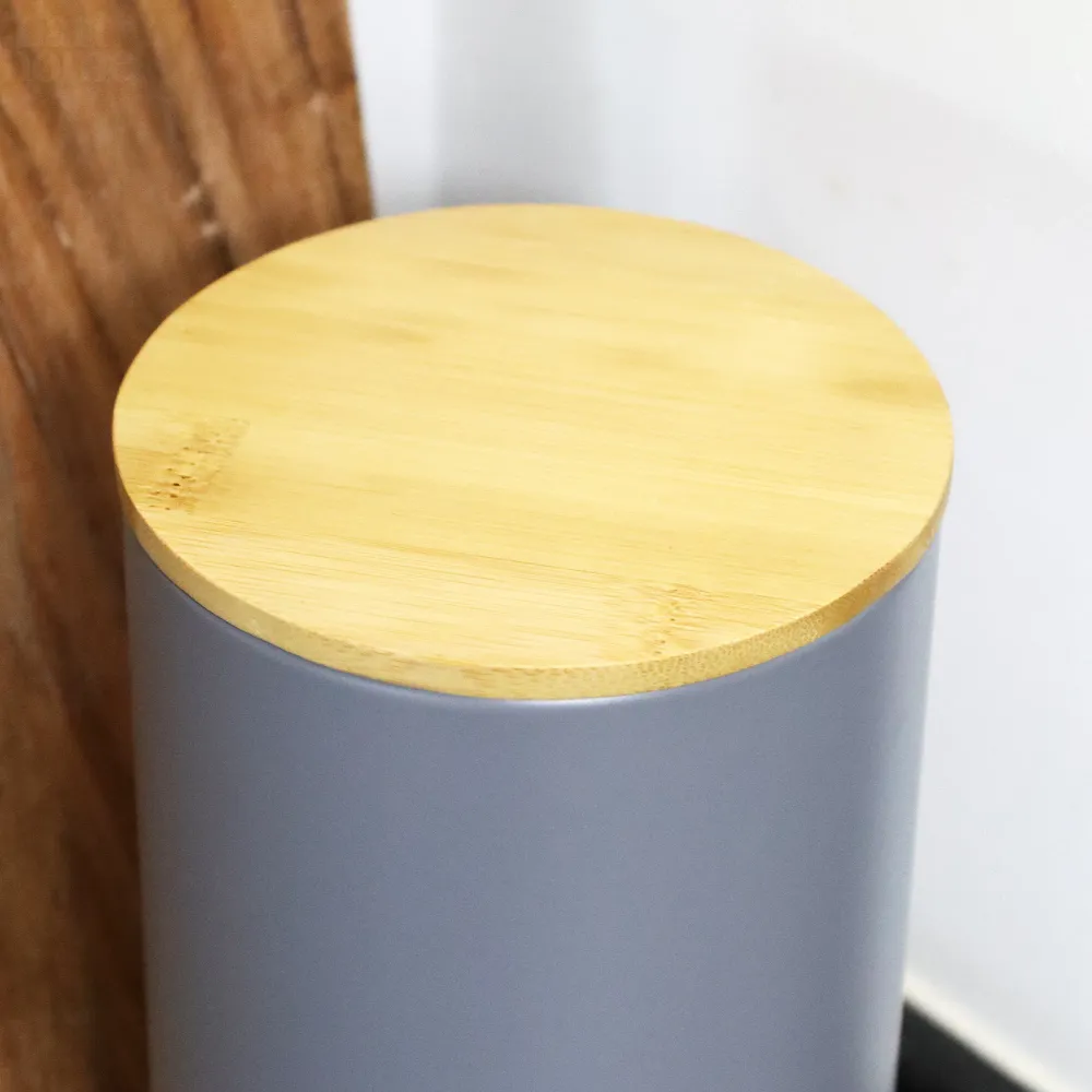 Grey Metal Pasta Storage Canister Darthome Limited