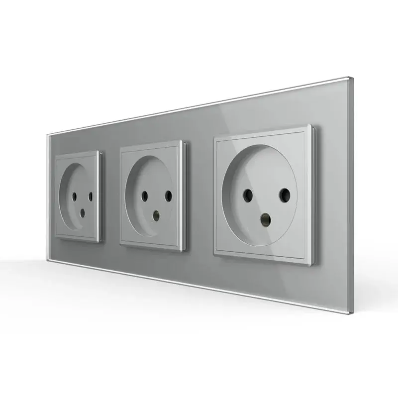 Livolo | Grau | Sr+sr+sr | Wandhöhle zufällig