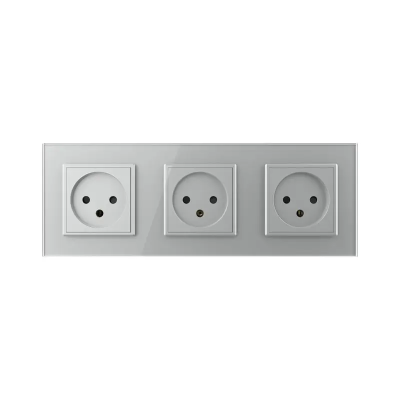 Livolo | Grau | Sr+sr+sr | Wandhöhle zufällig