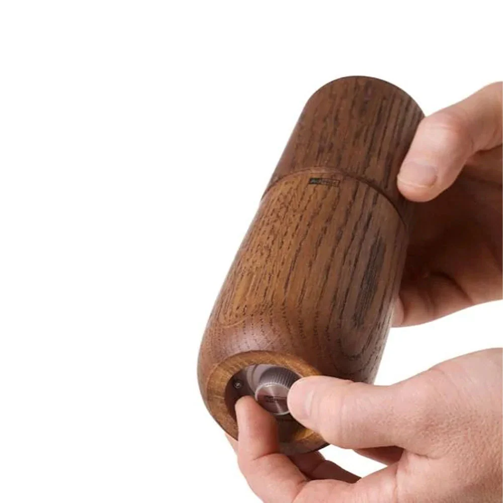 AdHoc Pfeffer- oder Salzmühle Yono, Eiche dunkel 15 cm