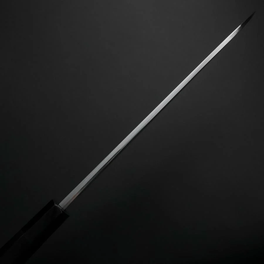 Aideba White Steel #2 Kasumi Büffelhorn und Ebenholz Griff 240mm
