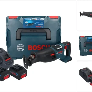 Bosch GSA 18V-28 Akku Säbelsäge 18 V BITURBO Brushless + 2x ProCORE Akku 5,5 Ah + Ladegerät + L-Boxx ( 06016C0003 )