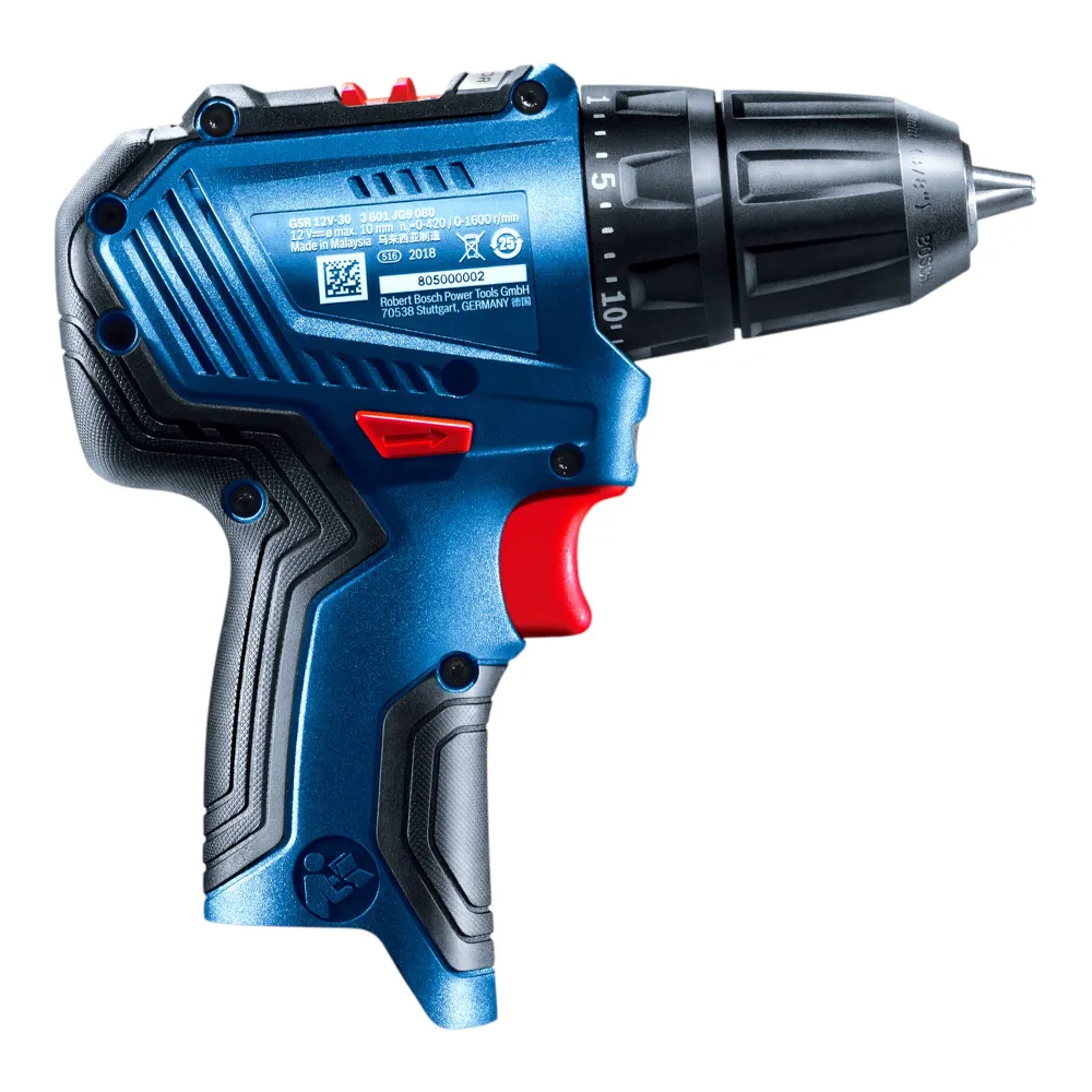 Bosch GSR 12V-30 Professional Akku Bohrschrauber 12 V 30 Nm Brushless + 1x Akku 3,0 Ah + Ladegerät + Koffer