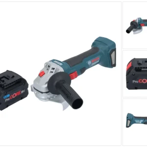 Bosch GWS 18V-7 Professional Akku Winkelschleifer 18 V 125 mm Brushless + 1x ProCORE Akku 8,0 Ah - ohne Ladegerät