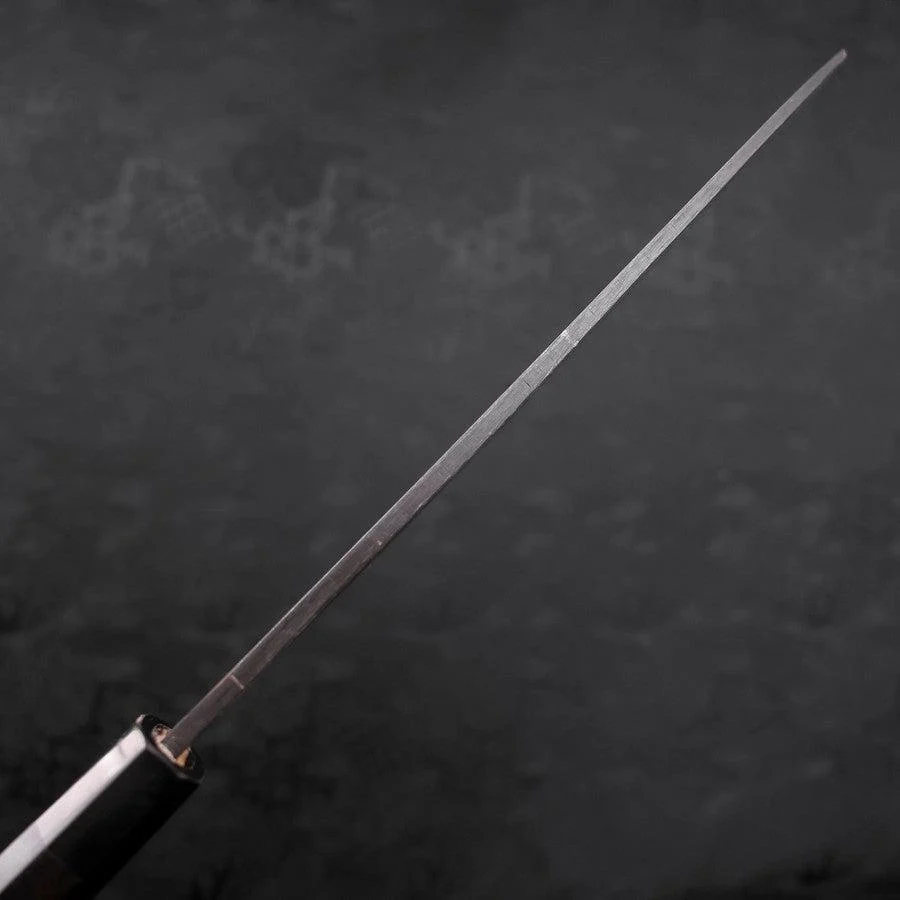 Deba Blue Steel #2 Kurouchi Büffelhorn und Ebenholz Griff 270mm - (Dick)