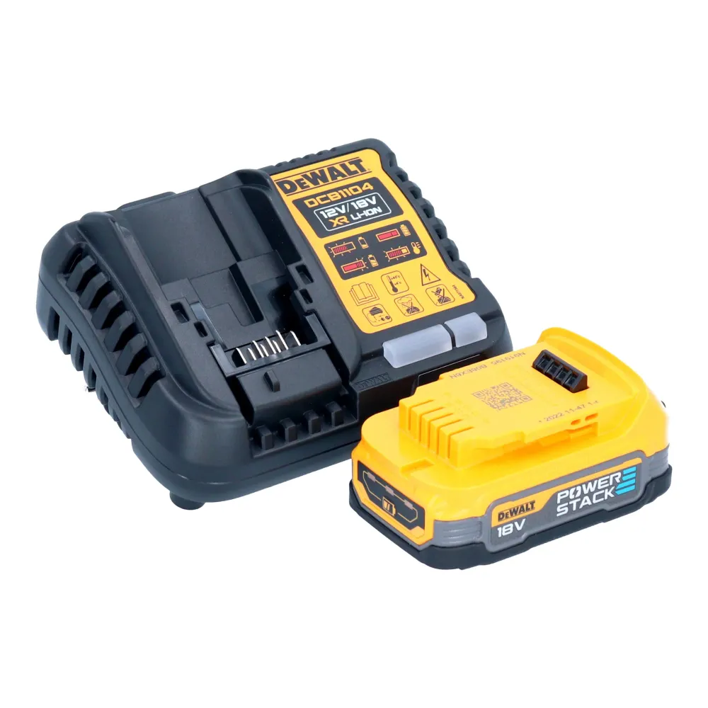DeWalt DCE 581 E1K Akku Kartuschenpistole 18 V 310 ml + 1x Powerstack Akku 1,7 Ah + Ladegerät + Koffer
