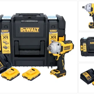 DeWalt DCF 892 D2T Akku Schlagschrauber 18 V 813 Nm 1/2" Brushless + 2x Akku 2,0 Ah + Ladegerät + TSTAK