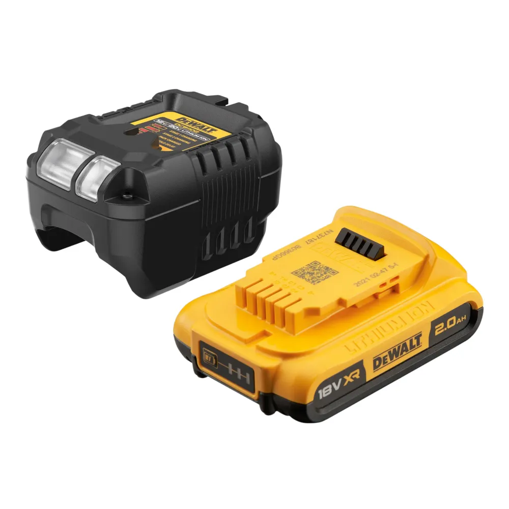 DeWalt DCS 334 D1T Akku Pendelhub Stichsäge 18V Brushless + 1x Akku 2,0 Ah + Ladegerät + TSTAK
