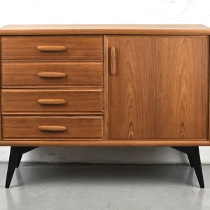 DÄNISCH TEAK SIDEBOARD vintage kommode retro tv board mid century schubladen