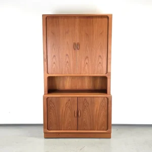 DYRLUND TEAK SCHRANK vintage danish denmark kommode wohnzimmer