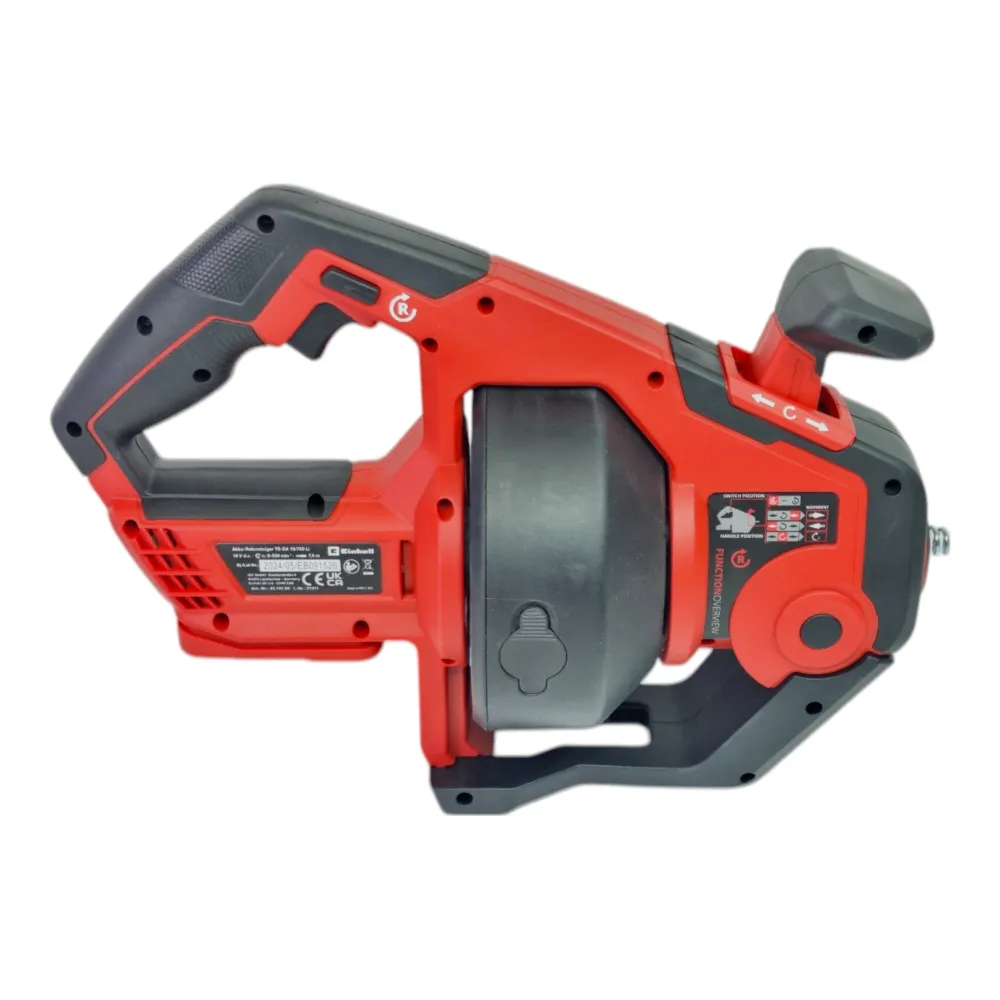 Einhell TE-DA 18/760 Li Akku Rohrreiniger 18 V 7,6 m 55mm max. ( 4514160 ) Solo - ohne Akku, ohne Ladegerät