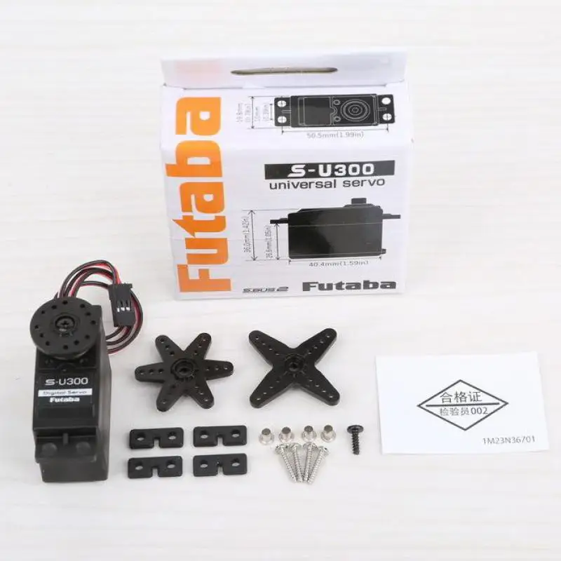 Futaba S-u300 Universal Standard Digital Servo - Unterstützt S.bus2 3003 3001 Upgrade 0,19 s / 4,5 kg