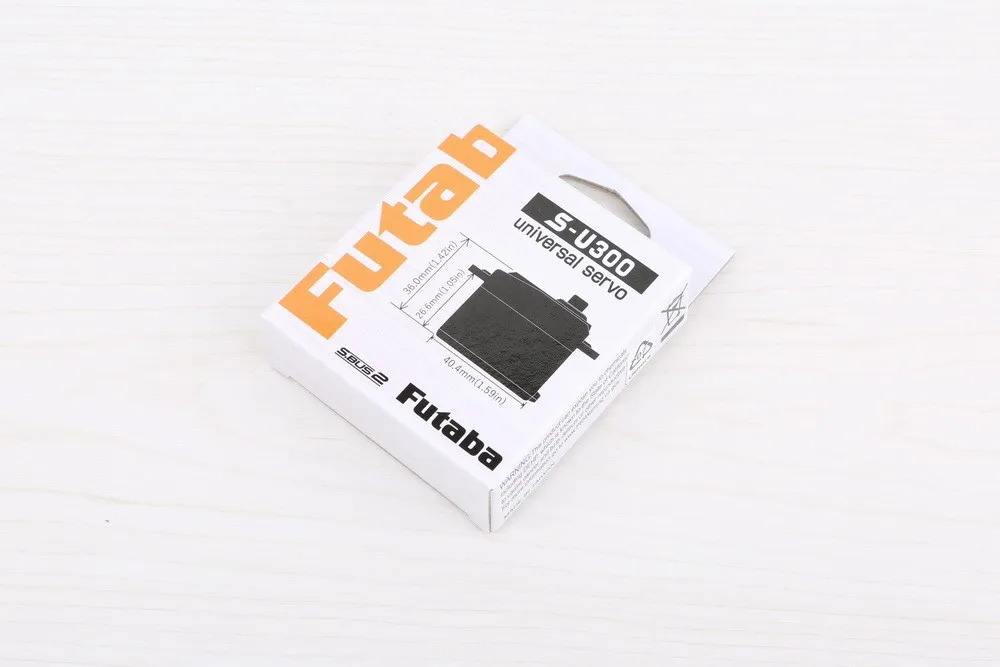 Futaba S-u300 Universal Standard Digital Servo - Unterstützt S.bus2 3003 3001 Upgrade 0,19 s / 4,5 kg