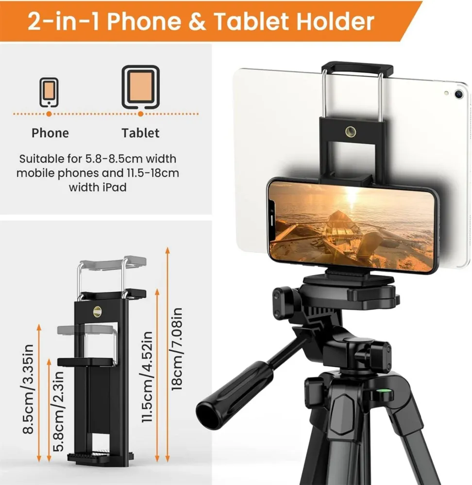 Handy Stativ 2024 Upgrade 172cm Kamera Smartphone iPad