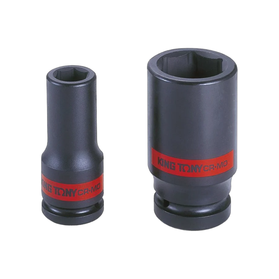 KING TONY Profi-Werkzeuge - 3/4" 12-Kant Kraft-Steckschlüssel, Zoll - 1-1/4" 643540S