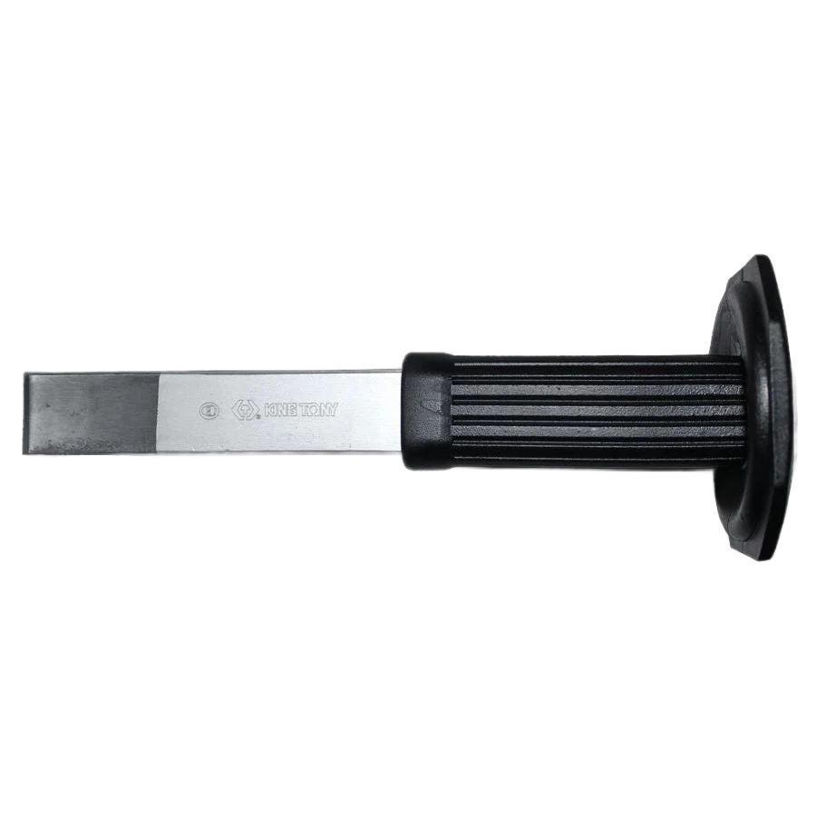 KING TONY Profi-Werkzeuge - Flachmeißel mit Handschutz 7622610GR