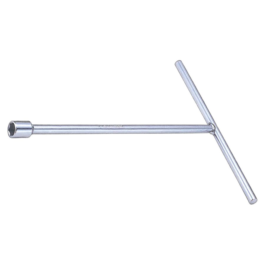 KING TONY Profi-Werkzeuge - T-Griff-Schlüssel, langer Steckaufsatz, metrisch - 14 mm 118514M