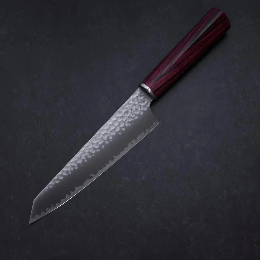 Kiritsuke Petty VG-10 Tsuchime Roter Westlicher Griff 150mm