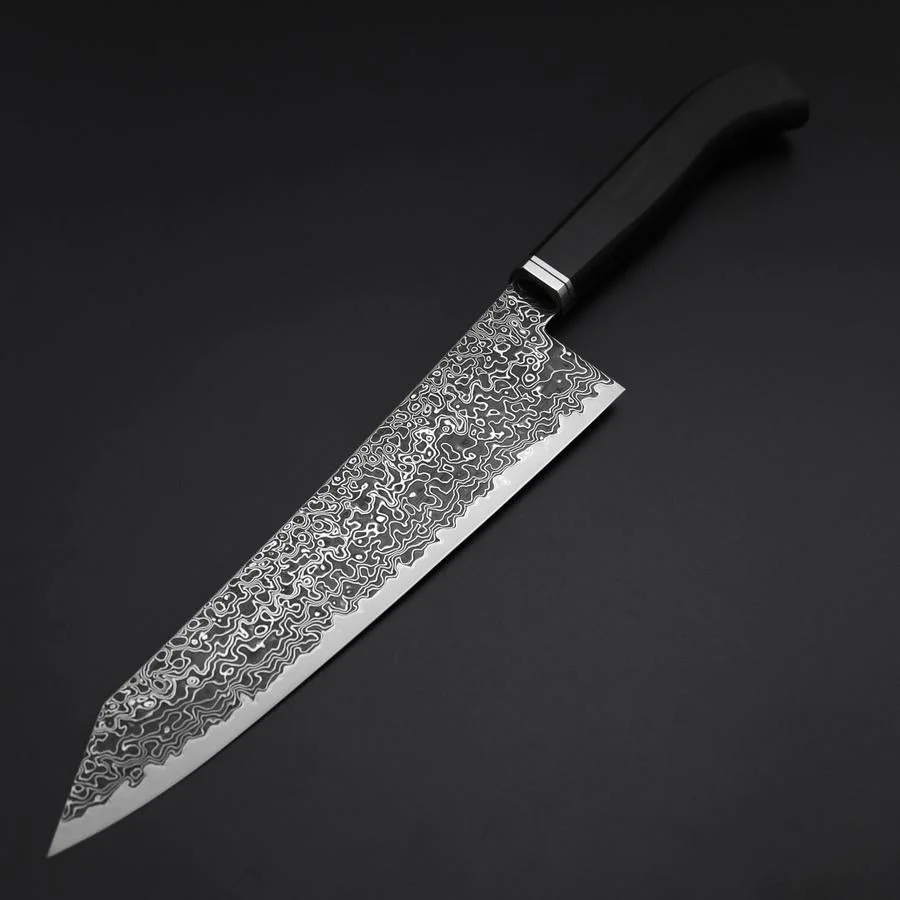 Kiritsuke SG-2 Kurozome Nickel Damast Westlicher Ebenholz Griff 240mm