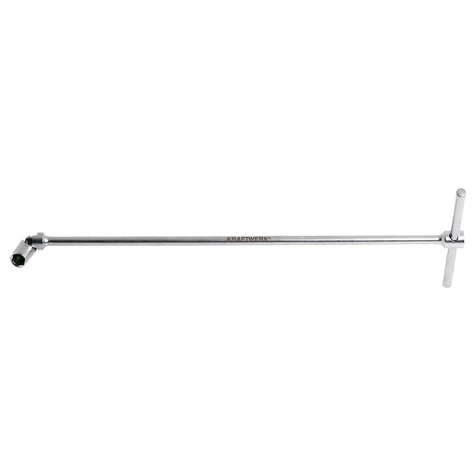 Kraftwerk Gelenkschlüssel mit T-Griff, 390 mm lang, Aussen Sechskant, 11 mm