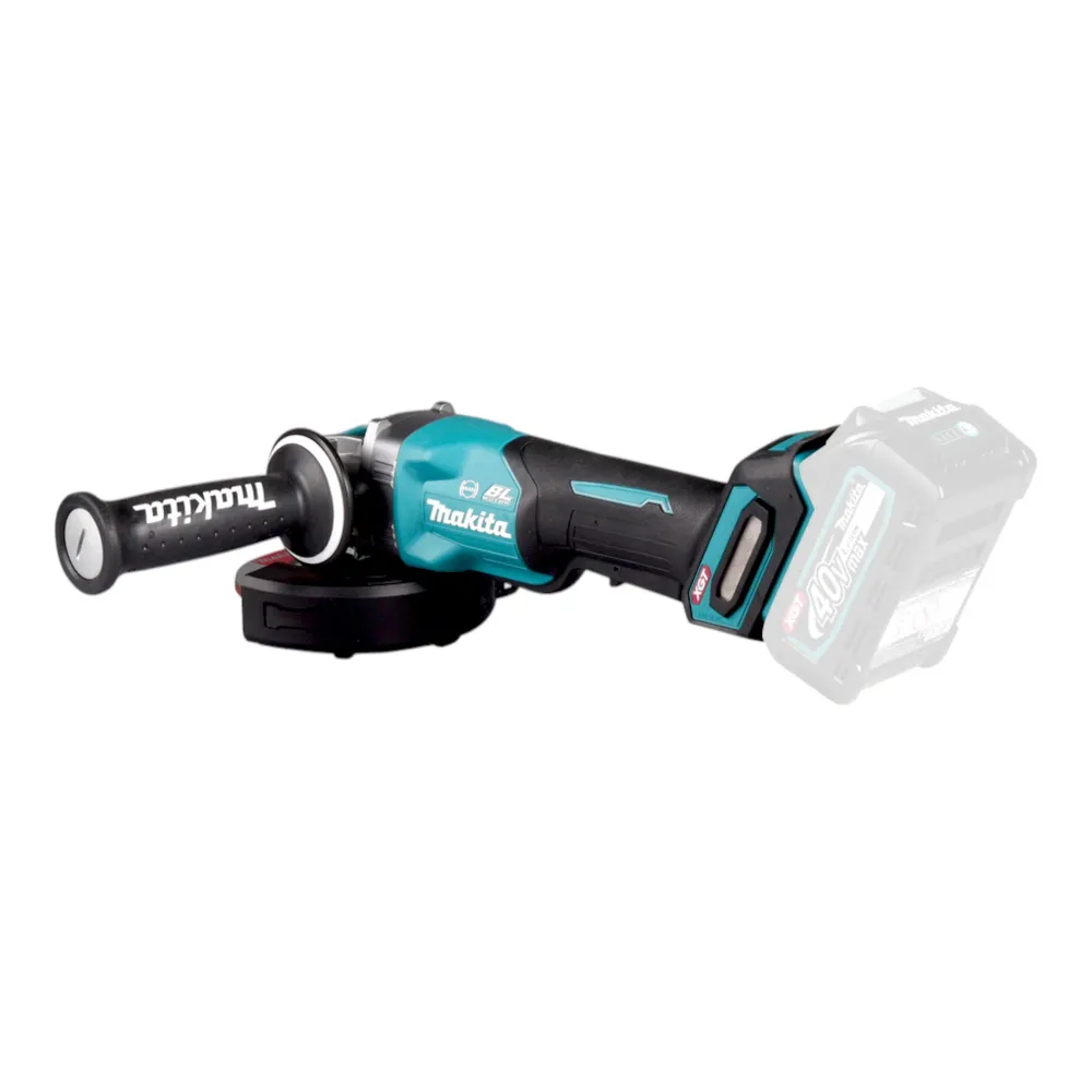 Makita GA 047 GM101 Akku Winkelschleifer 40 V max. 125 mm X-LOCK Brushless + 1x Akku 4,0 Ah + Ladegerät