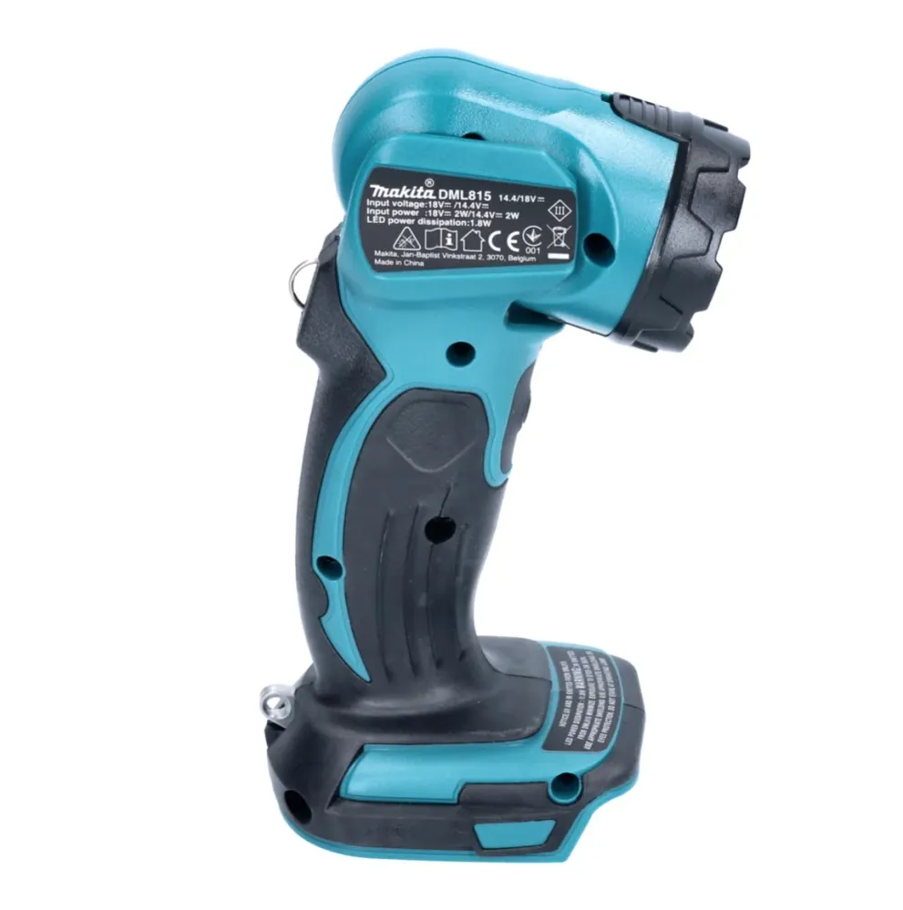Makita DEADML 815 RA1 LED Akku Handleuchte 14,4 - 18 V 160 lm + 1x Akku 2,0 Ah + Ladegerät