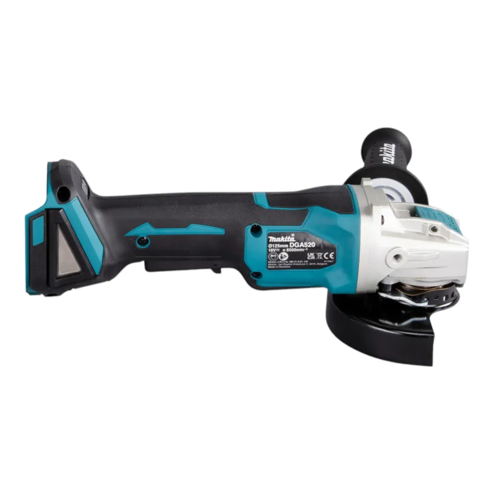 Makita DGA 520 ZX1 Akku Winkelschleifer 18 V 125 mm X-LOCK Brushless Solo - ohne Akku, ohne Ladegerät