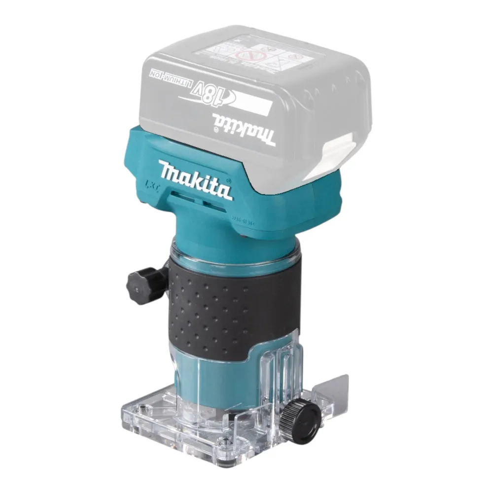 Makita DRT 52 SA1 Akku Kantenfräse 18 V 6 mm Brushless + 1x Akku 2,0 Ah + Ladegerät