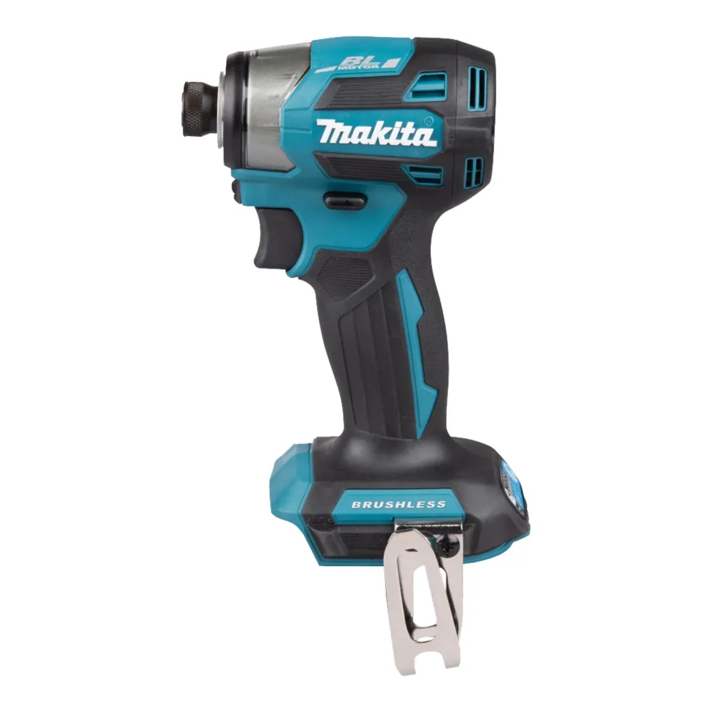 Makita DTD 173 RT Akku Schlagschrauber 18 V 180 Nm 1/4“ Brushless + 2x Akku 5,0 Ah + Ladegerät