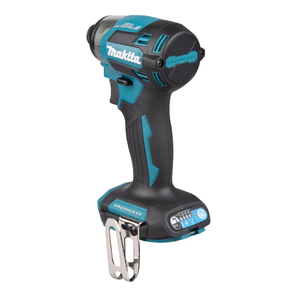 Makita DTD 173 RT Akku Schlagschrauber 18 V 180 Nm 1/4“ Brushless + 2x Akku 5,0 Ah + Ladegerät