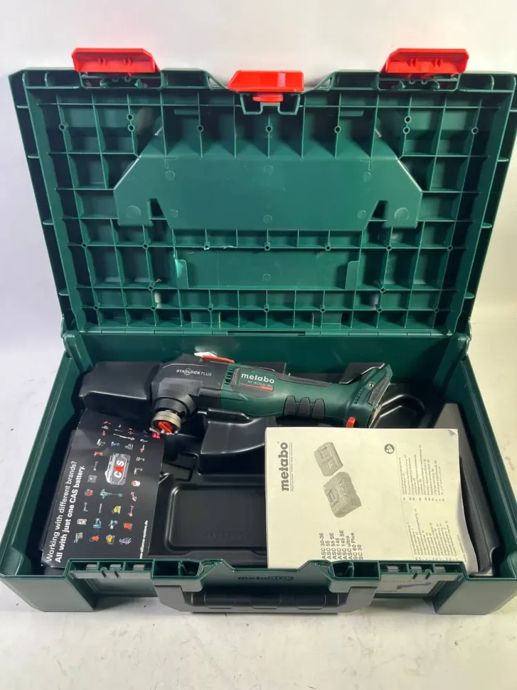 Metabo MT 18 LTX BL QSL Akku Multitool 18 V Brushless Starlock Plus ( 613088840 ) Solo + metaBOX - „Herstellergeprüft & üb...