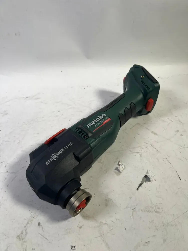 Metabo MT 18 LTX BL QSL Akku Multitool 18 V Brushless Starlock Plus ( 613088840 ) Solo + metaBOX - „Herstellergeprüft & üb...