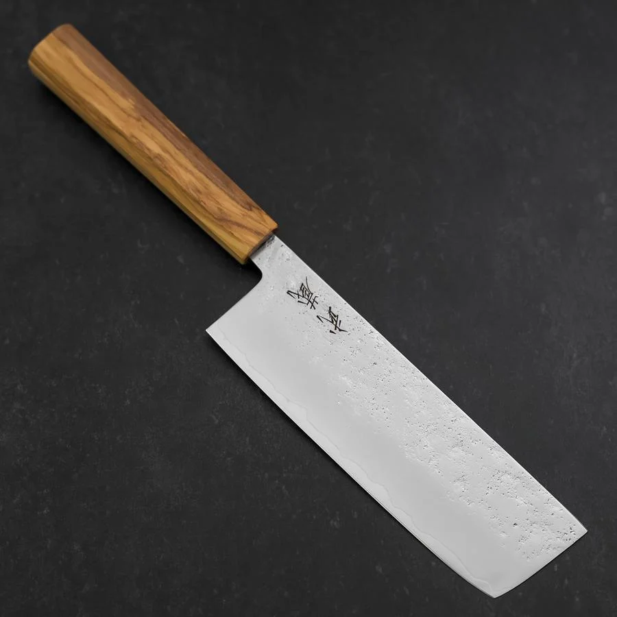 Nakiri AUS-8 Nashiji Olivenholz Griff 165mm