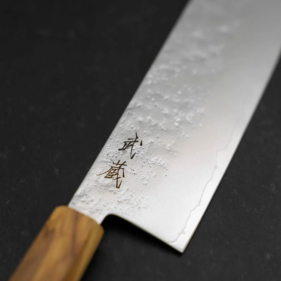 Nakiri AUS-8 Nashiji Olivenholz Griff 165mm