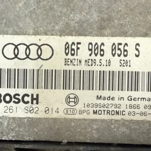 Original Files Audi A4 2.0 FSI 06F906056S Bosch MED9.5.10 0261S02014 SW 1037368035 Software upgrade 06F906056S