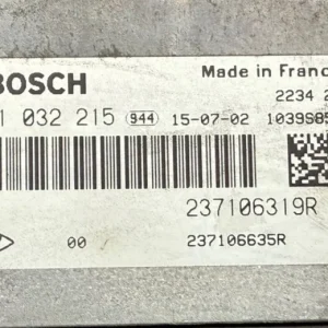 Original files Renault Megane Scenic 1.6 dCi , 96 KW 130 PS HP , Manual Transmission BOSCH EDC17C84 0281032215 237106319R...