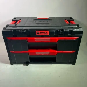Qbrick System ONE Drawer 2 Toolbox 2.0 Werkzeugbox 587 x 380 x 340 mm 29 l mit zwei Schubladen - Beschädigt