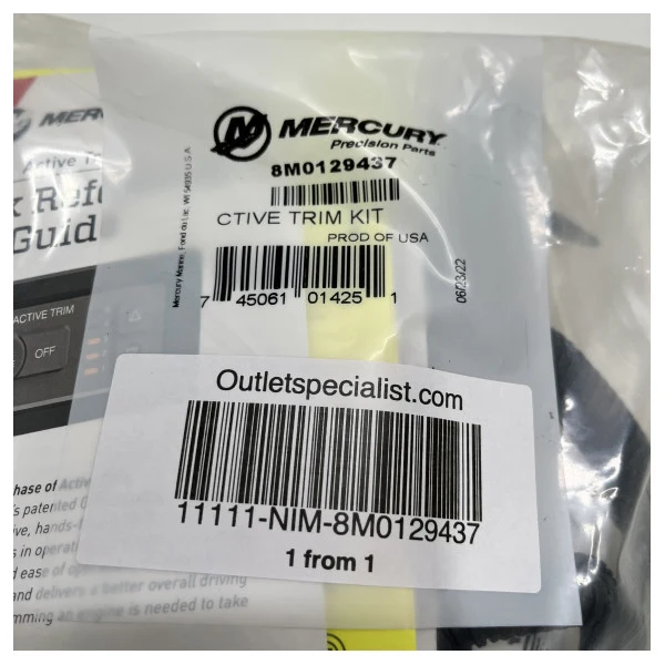 Quecksilber Mercruiser DTC Active Trim Integration Kit - 8M0129437