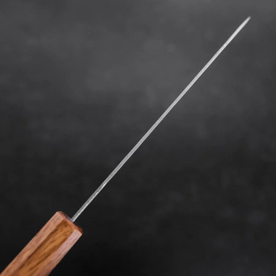Santoku Silver Steel #3 Nashiji Eichenholz Griff 165mm