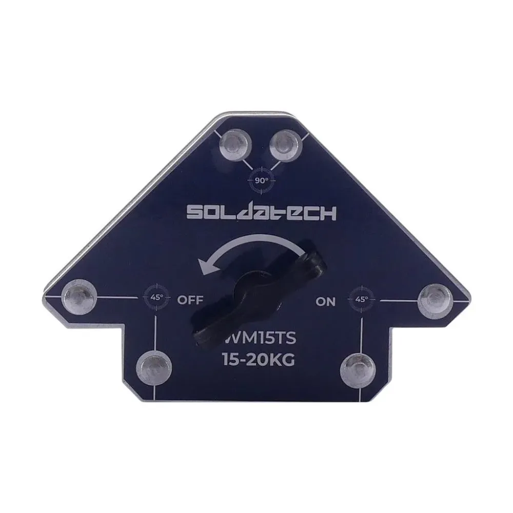 SOLDATECH Schaltbarer Schweißmagnet 15 - 20kg - Pfeil-Schweißmagnet