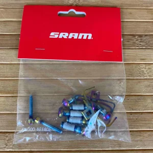 SRAM Bremssattel Hardware Upgrade Kit Rainbow für 2 Bremssättel G2 ULT/RSC