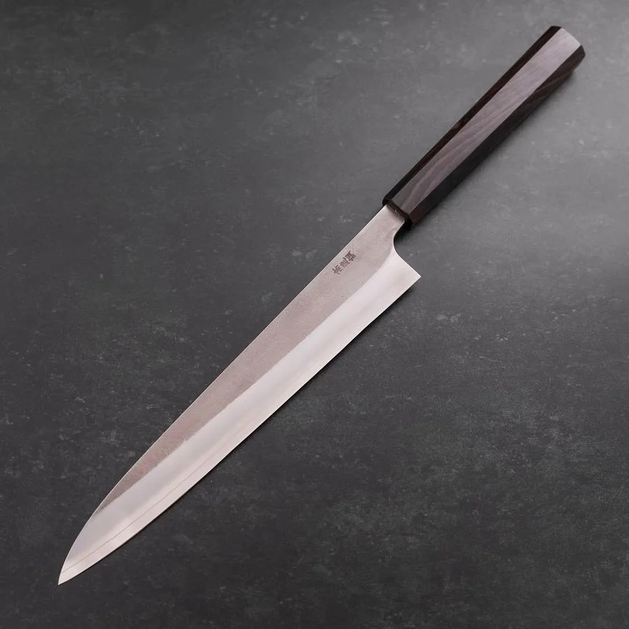 Sujihiki SKD11 Nashiji Ebenholz Griff 240mm