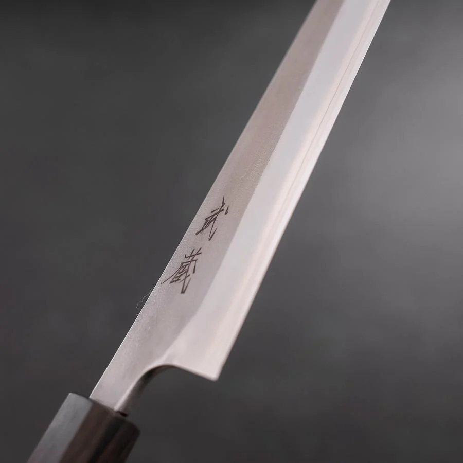 Sujihiki SKD11 Nashiji Ebenholz Griff 240mm