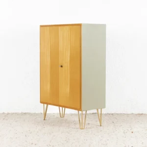 Vintage Kommode Schrank Holz Mid Century