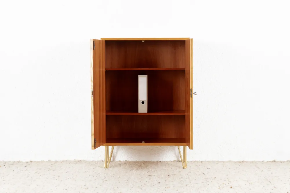 Vintage Kommode Schrank Holz Mid Century
