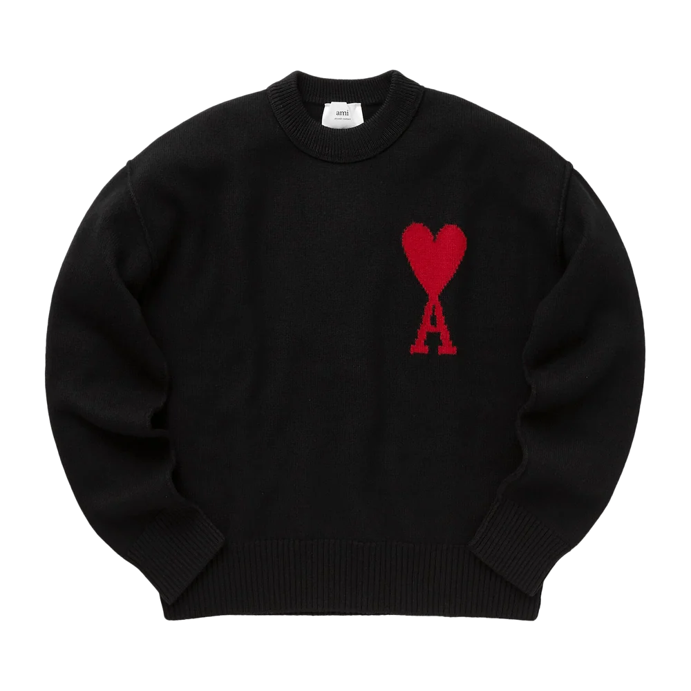 Ami Sweater 'Black/Red'
