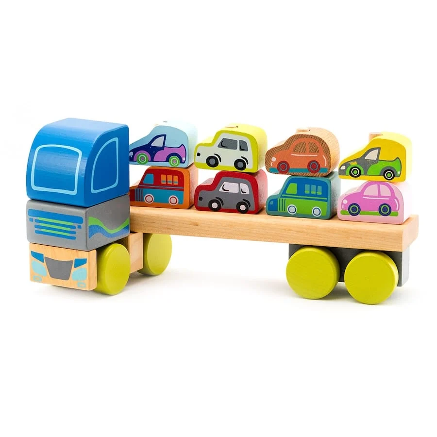 Lkw mit Autos