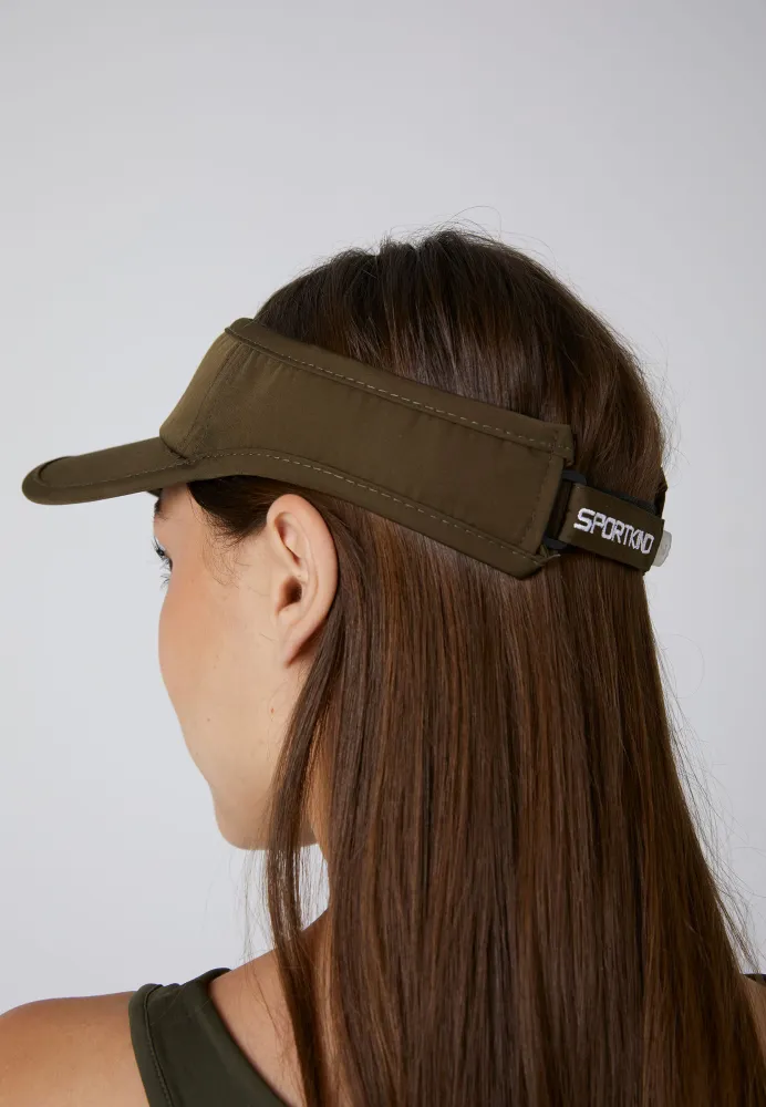 Tennis Sun Visor, khaki